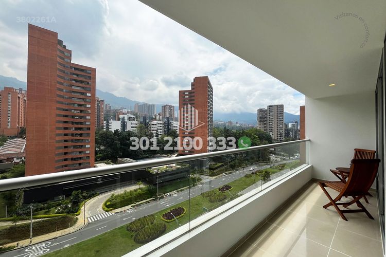 Apartamento de 1 alcoba en arriendo en Los Balsos, Medellín, 55 m² · foto 4 de 19