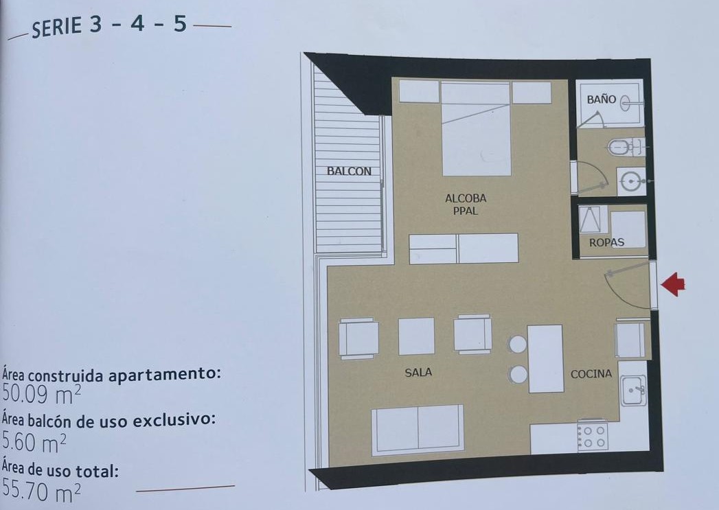 Apartamento en venta en Bello Horizonte, Santa Marta · foto 6 de 17