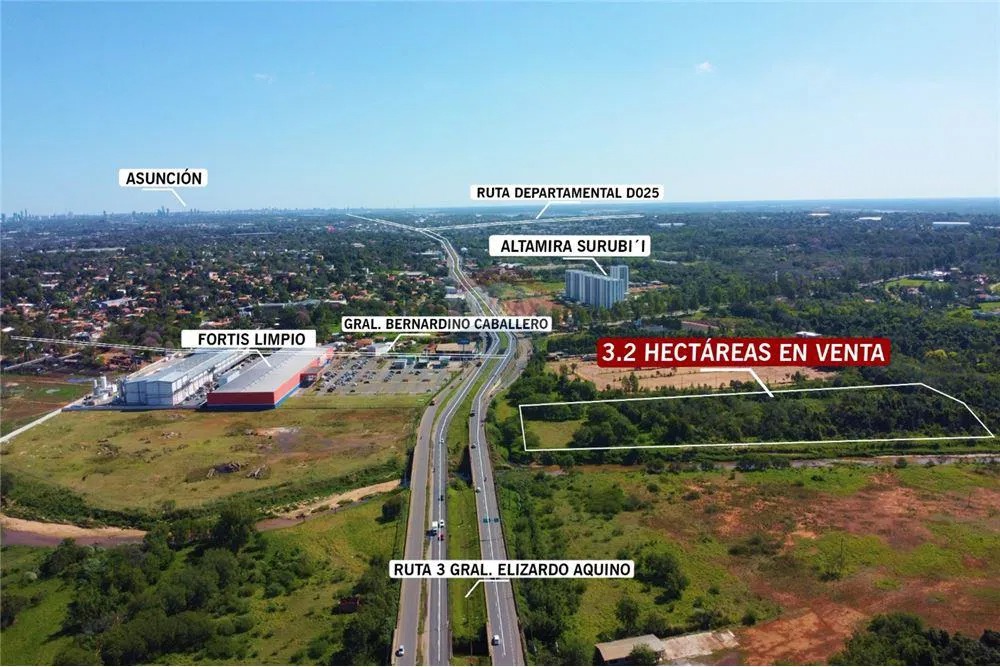 TERRENO DE 32.000 M2 SOBRE RUTA TRANSCHACO-MARIANO R. ALONSO EN VENTA — foto 2