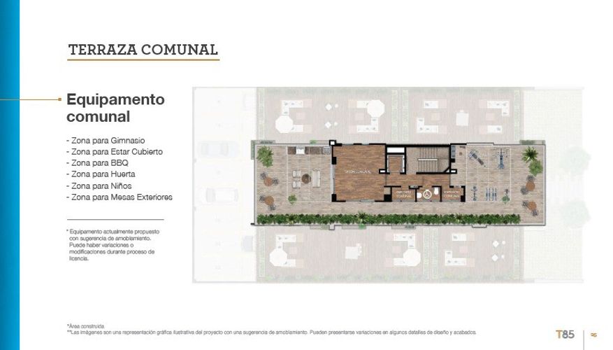 Apartamento de 2 alcobas en venta en La Cabrera, Bogotá, 90 m² · foto 14 de 19