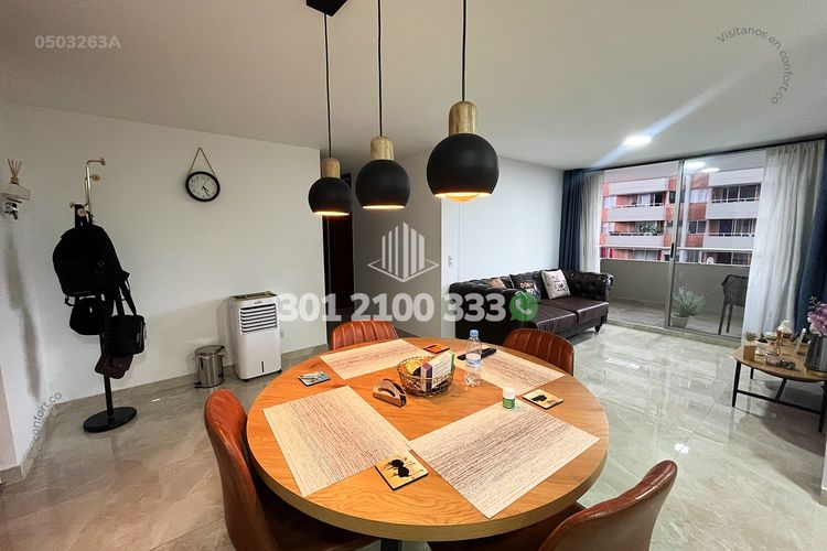 Apartamento de 3 alcobas en arriendo en Los Colores, Medellín, 78 m² · foto 4 de 22