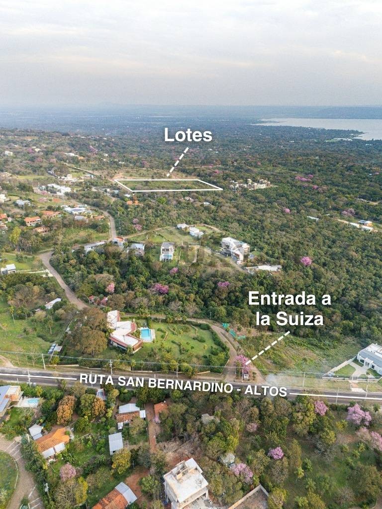 Exclusivo Terreno de 3.469 m² en San Bernardino - La Suiza, Esquina Jacarandá & Wenceslao López, Cordillera. ¡Oportunidad Única! US$ 416.280. — foto 2