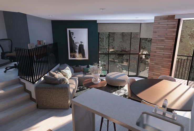 Apartamento de 3 alcobas en venta en El Rocio, Cajicá, 75 m² · foto 4 de 13