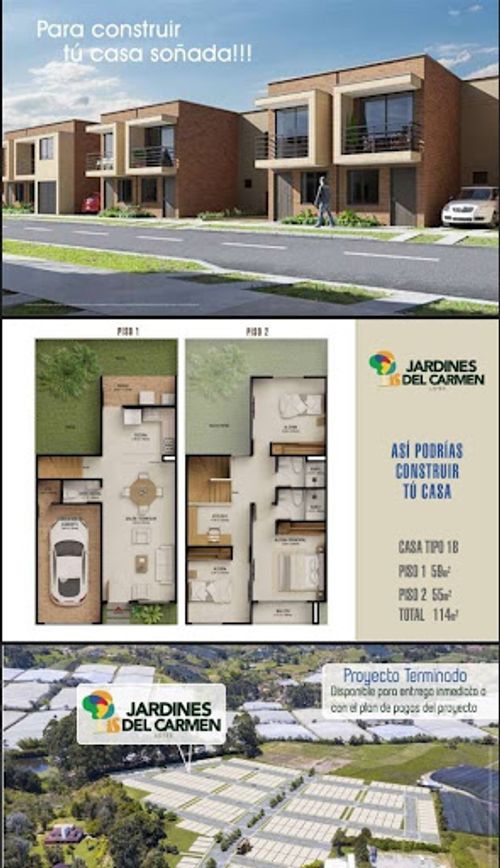 Lote en venta en El Centro, El Carmen de Viboral, 85 m² · foto 2 de 4