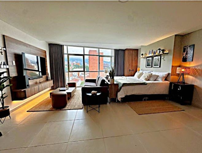 Apartaestudio en venta en Las Acacias, Medellín, 54 m² · foto 2 de 12