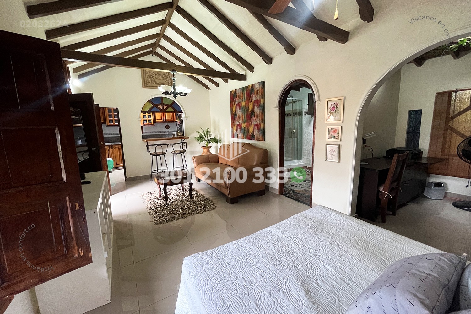 Apartaestudio en arriendo en Loma Del Barro, Envigado · foto 4 de 12