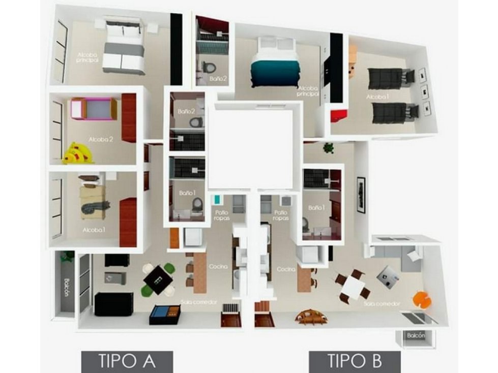 Apartamento en venta en Centenario, Manizales · foto 2 de 2