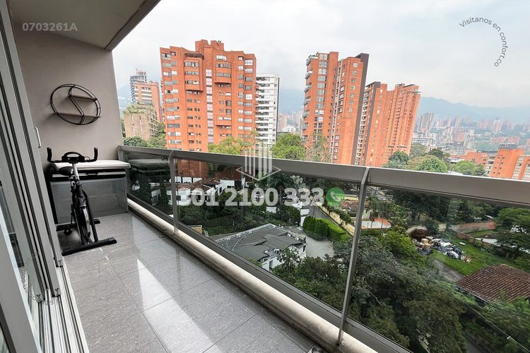 Apartamento de 2 alcobas en arriendo en Castropol, Medellín, 104 m² · foto 23 de 24