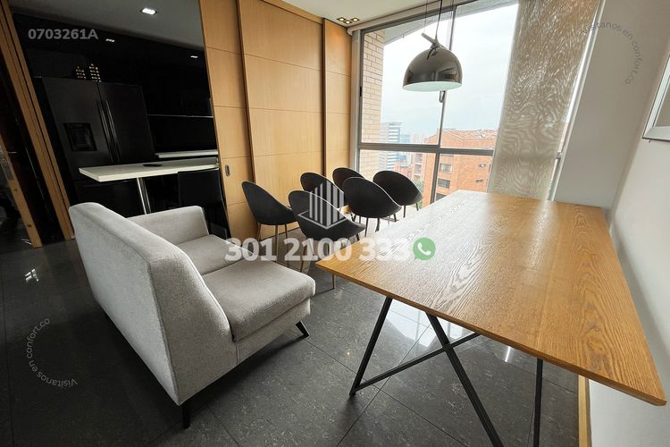 Apartamento de 2 alcobas en arriendo en Castropol, Medellín, 104 m² · foto 5 de 24