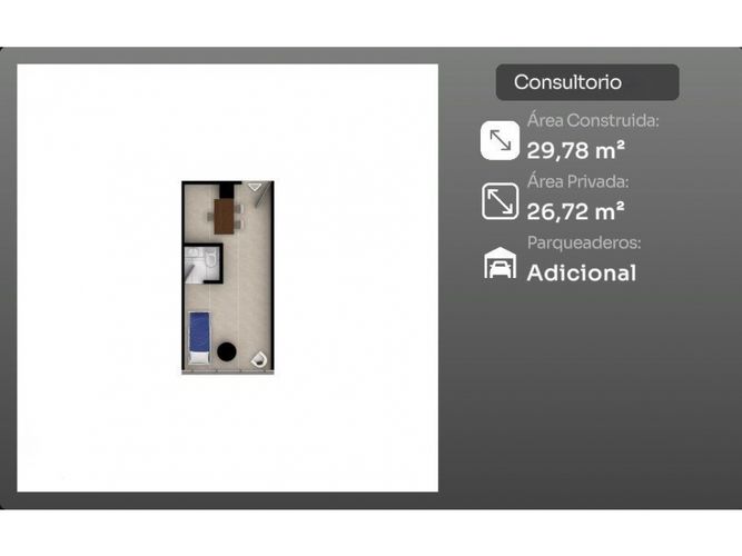 Consultorio en venta en La Villa, Pereira, 29 m² · foto 12 de 18
