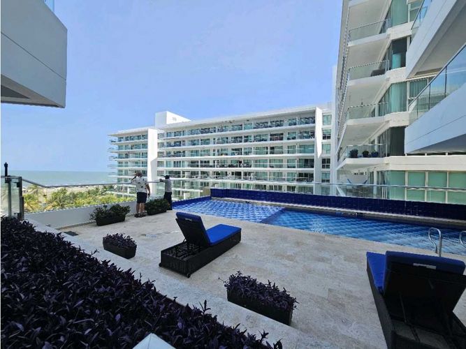Apartamento de 2 alcobas en venta en La Boquilla, Cartagena, 109 m² · foto 2 de 24