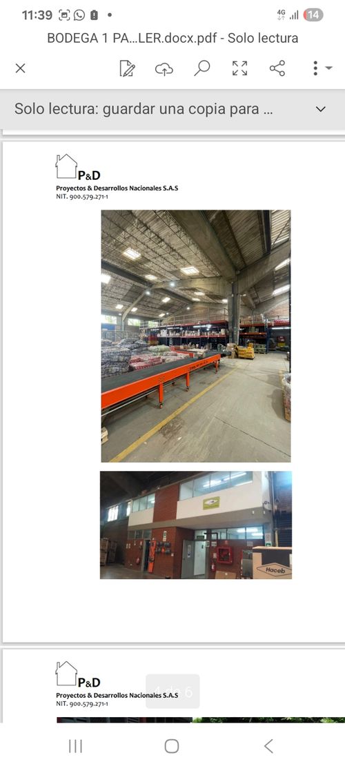 Bodega en arriendo en Acopi, Yumbo · foto 4 de 6