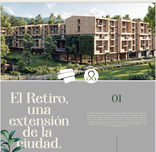 Apartamento de 2 alcobas en venta en El Retiro, 57 m² · foto 9 de 10