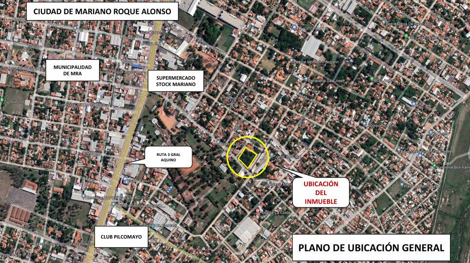 Vendo terreno en Esquina 4.028 m² – Mariano Roque Alonso (Z/ Avenida Traschaco) — foto 2