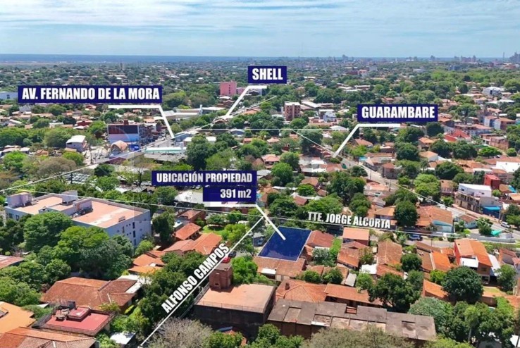 Terreno de 391 m2 en esquina, Vista Alegre — foto 3