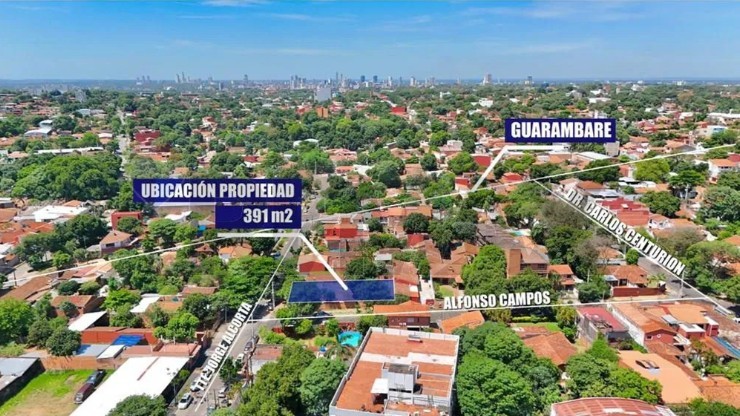 Terreno de 391 m2 en esquina, Vista Alegre — foto 2
