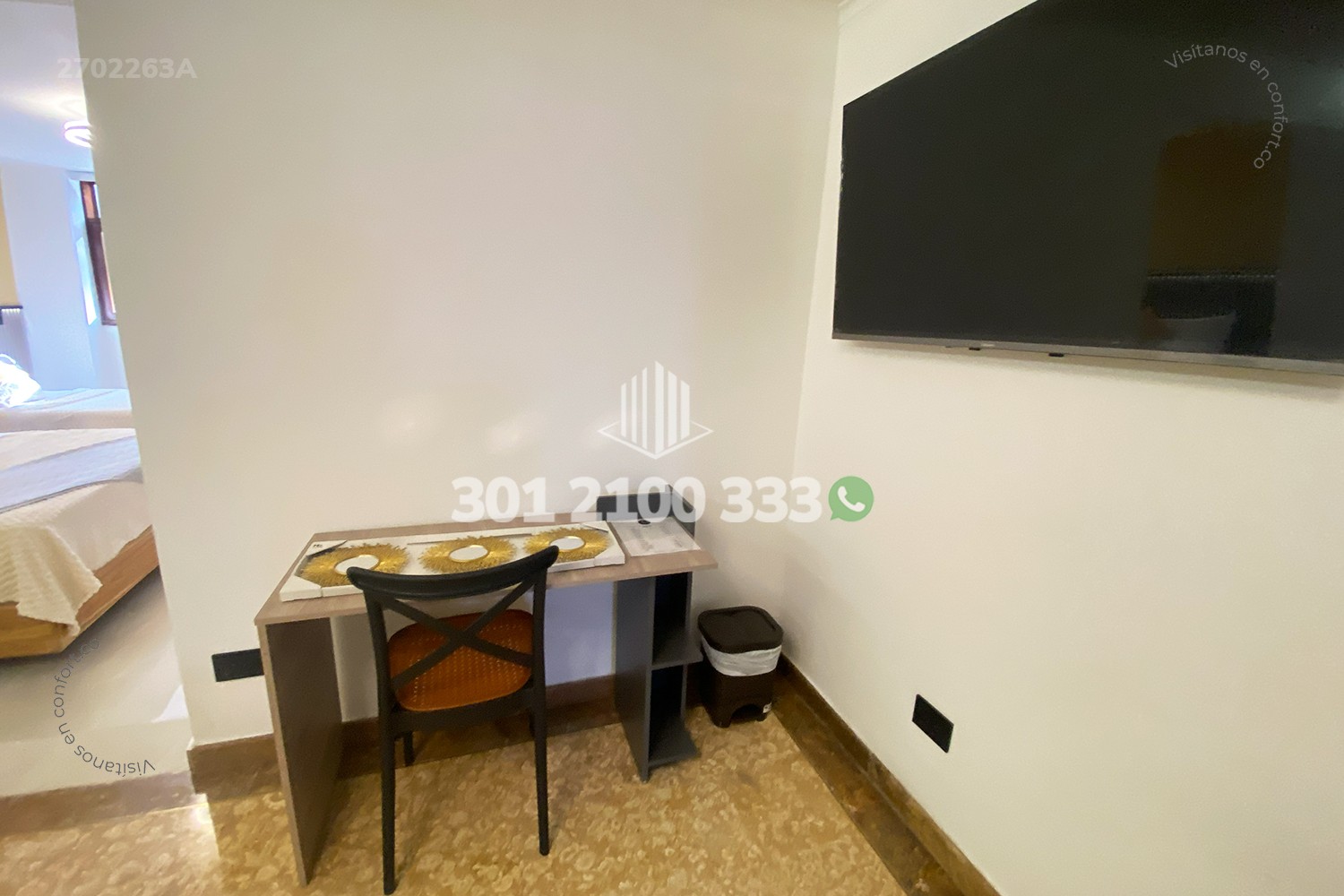 Apartaestudio en arriendo en Laureles, Medellín · foto 10 de 17