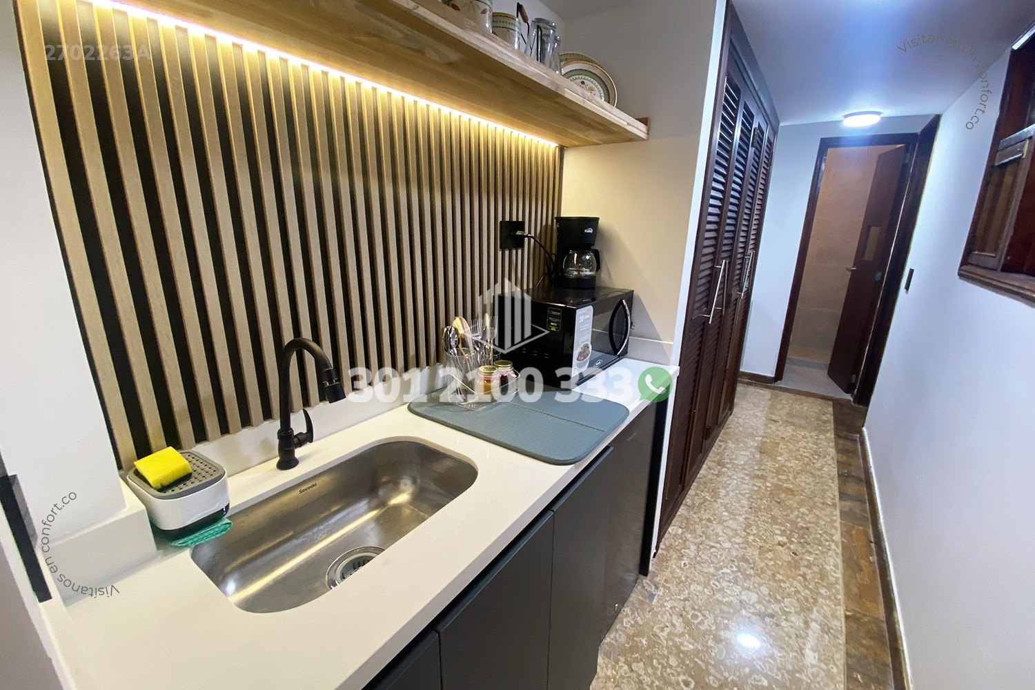 Apartaestudio en arriendo en Laureles, Medellín · foto 14 de 17