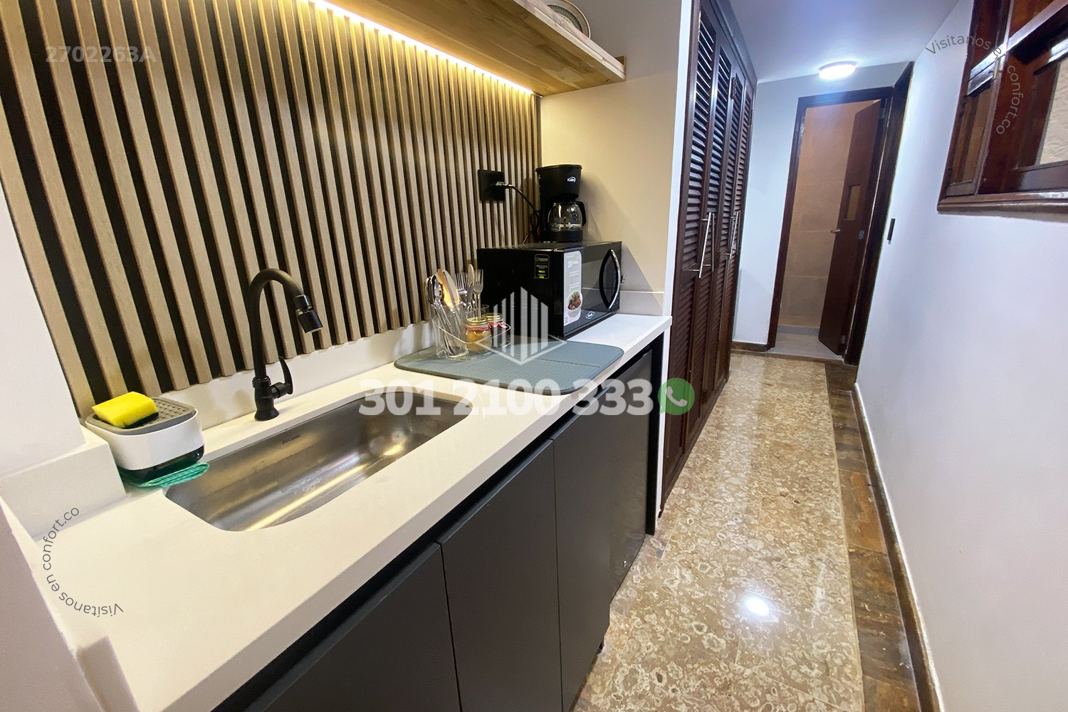 Apartaestudio en arriendo en Laureles, Medellín · foto 15 de 17