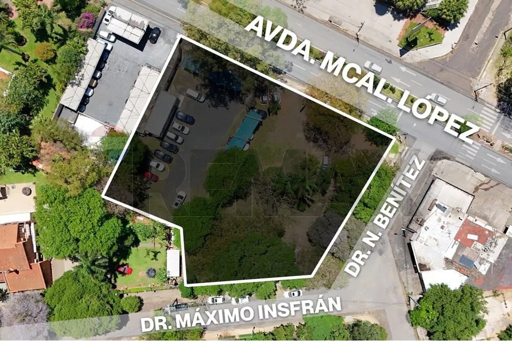 AMPLIO TERRENO SOBRE AVDA. MCAL LÓPEZ EN VENTA (2.728 M2) — foto 2