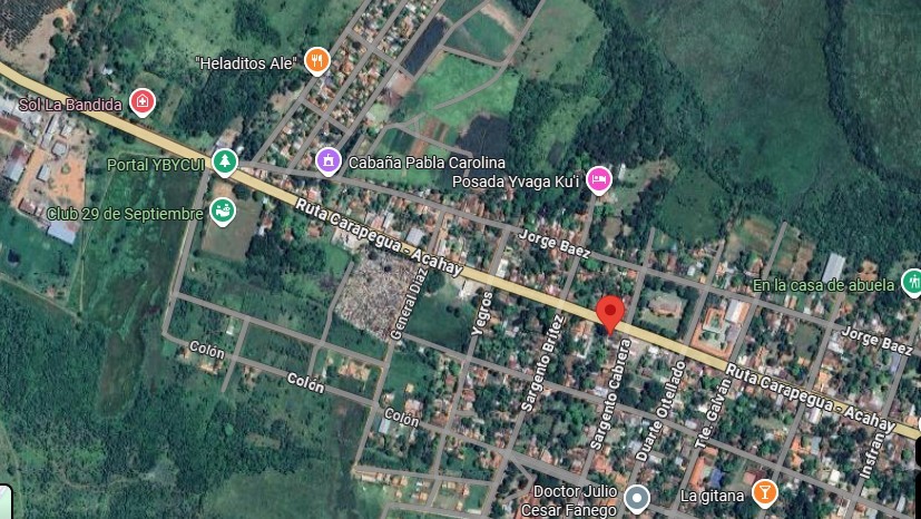 Terreno Estratégico en Venta en el Corazón de Ybycuí - Ubicación Central Privilegiada — foto 2
