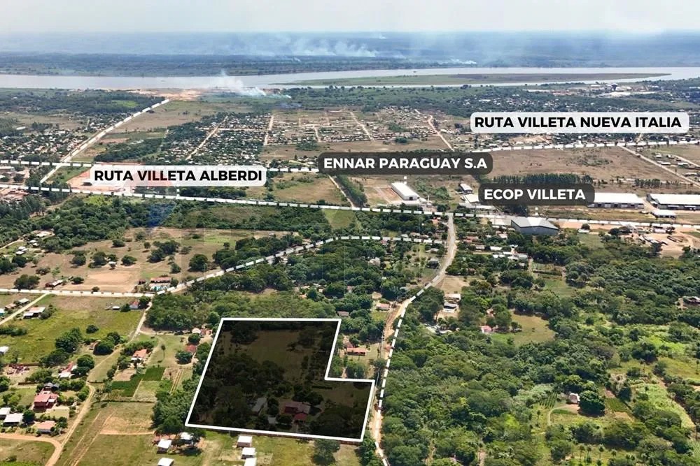 AMPLIO TERRENO DE 20.419 M2 CON CASA EN VILLETA EN VENTA — foto 2