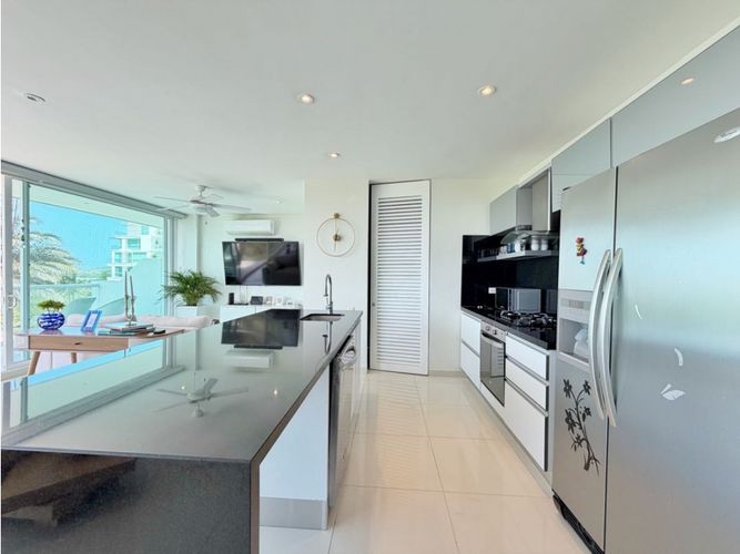 Apartamento de 2 alcobas en venta en Manzanillo, Cartagena, 126 m² · foto 4 de 23