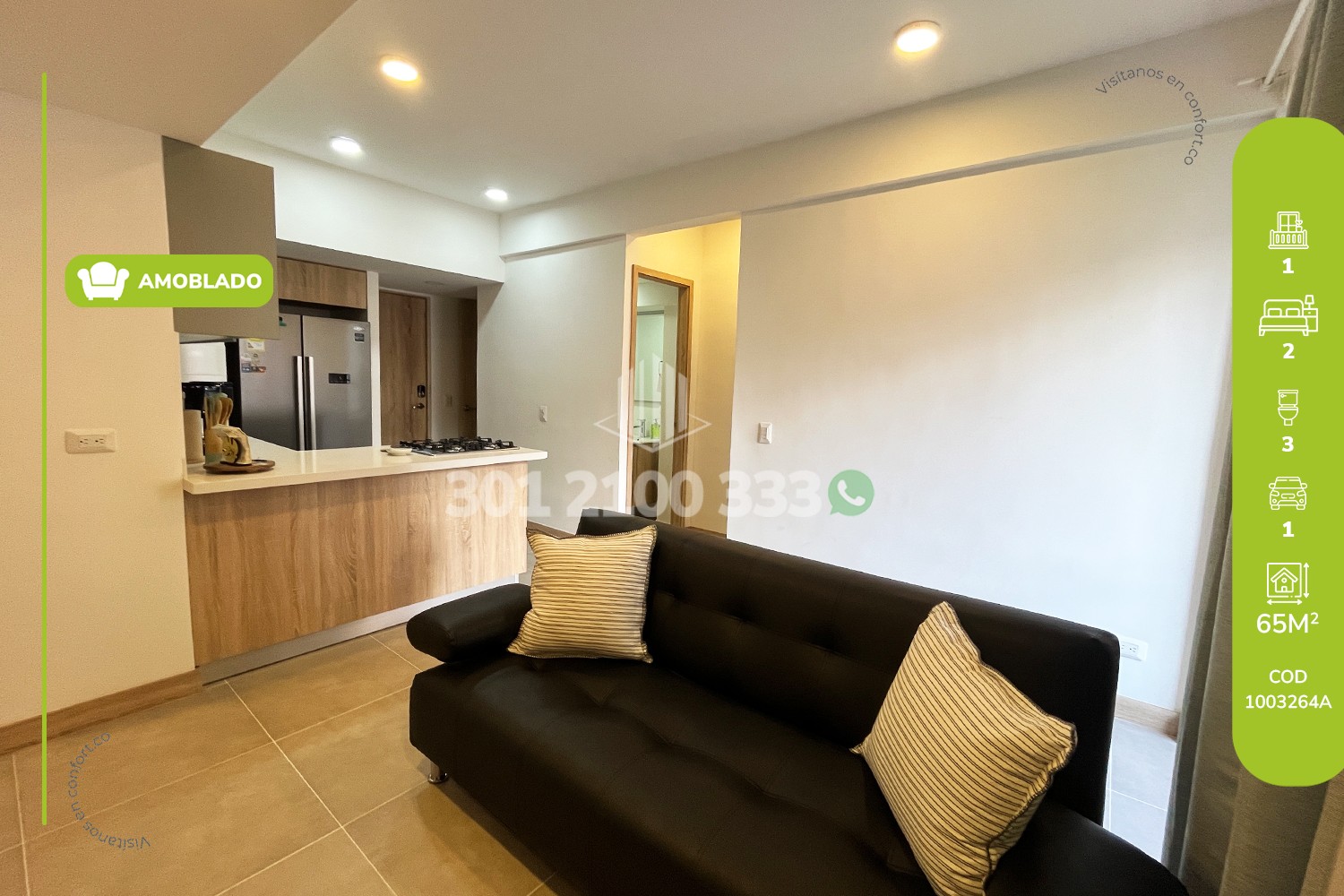 Apartamento en Arriendo en Cañaveralejo, Sabaneta en Tres Esquinas