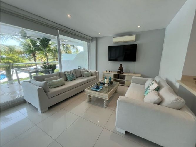 Apartamento de 2 alcobas en arriendo en Punta Canoa, Cartagena, 167 m² · foto 6 de 22