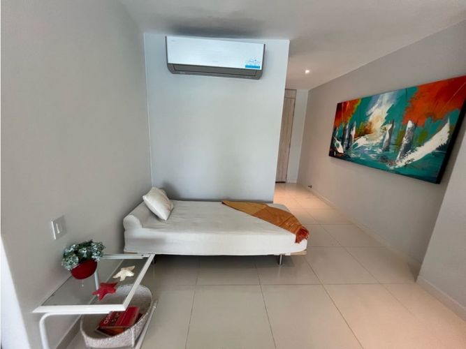 Apartamento de 2 alcobas en arriendo en Punta Canoa, Cartagena, 167 m² · foto 10 de 22