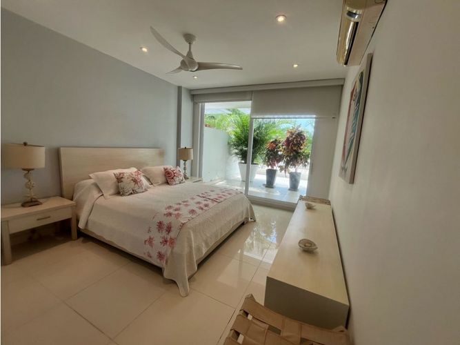 Apartamento de 2 alcobas en arriendo en Punta Canoa, Cartagena, 167 m² · foto 20 de 22