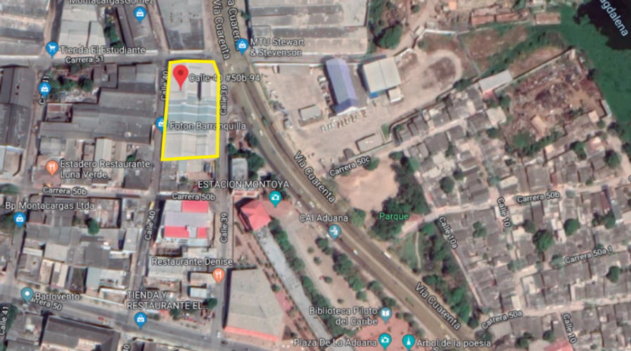 Bodega en arriendo en Boston, Barranquilla, 760 m² · foto 5 de 5