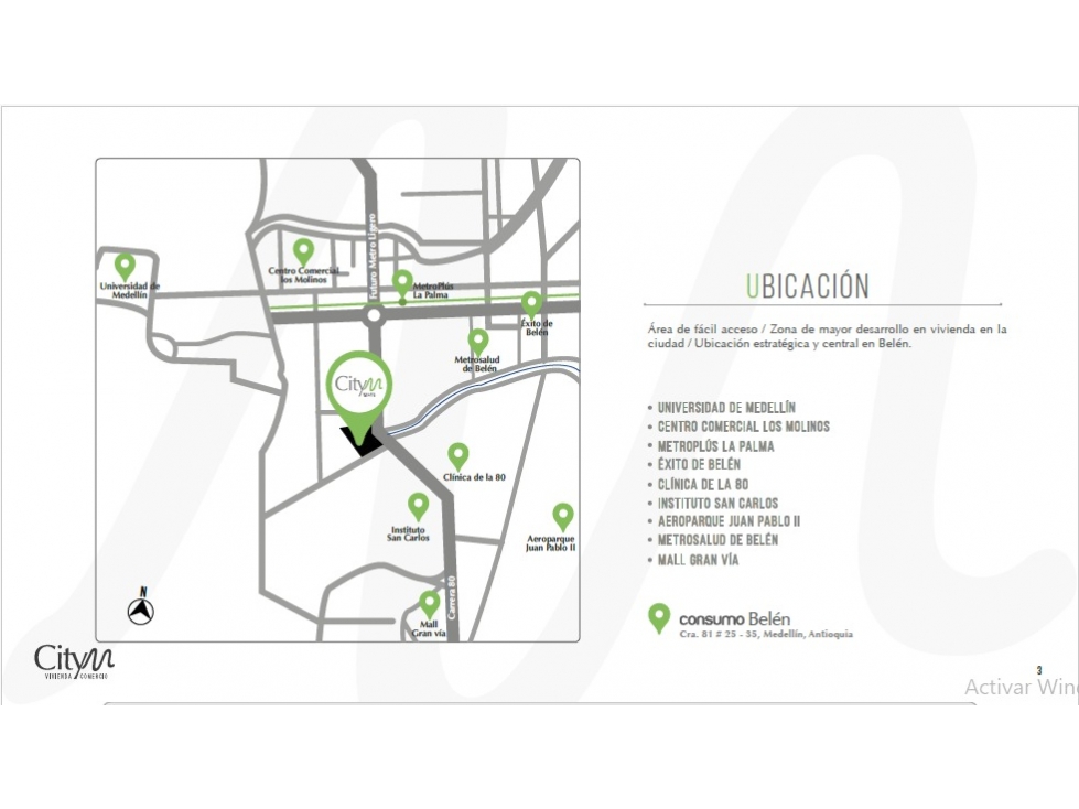 Apartamento en venta en Belén, Medellín 3
