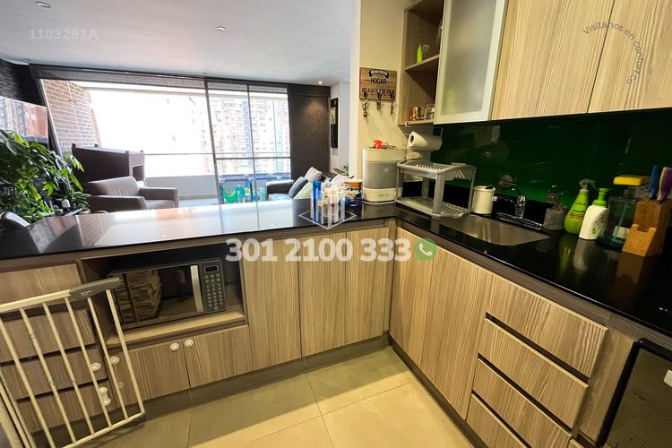 Apartamento de 2 alcobas en arriendo en Ciudad Del Río, Medellín, 90 m² · foto 9 de 24