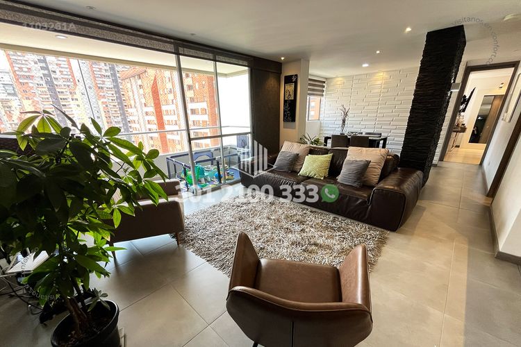 Apartamento de 2 alcobas en arriendo en Ciudad Del Río, Medellín, 90 m² · foto 3 de 24