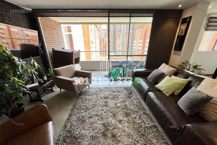 Apartamento de 2 alcobas en arriendo en Ciudad Del Río, Medellín, 90 m² · foto 4 de 24