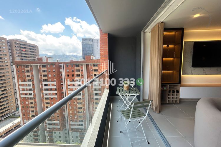 Apartamento de 3 alcobas en arriendo en Ciudad Del Río, Medellín, 96 m² · foto 5 de 24
