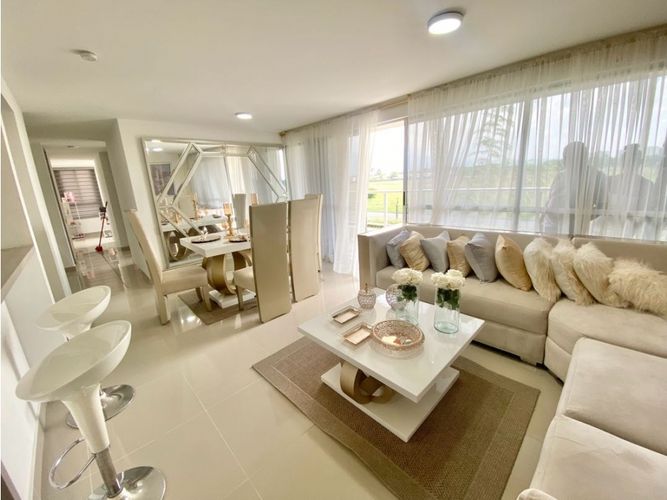 Apartamento de 3 alcobas en venta en Pance Alto, Jamundí, 119 m² · foto 2 de 9
