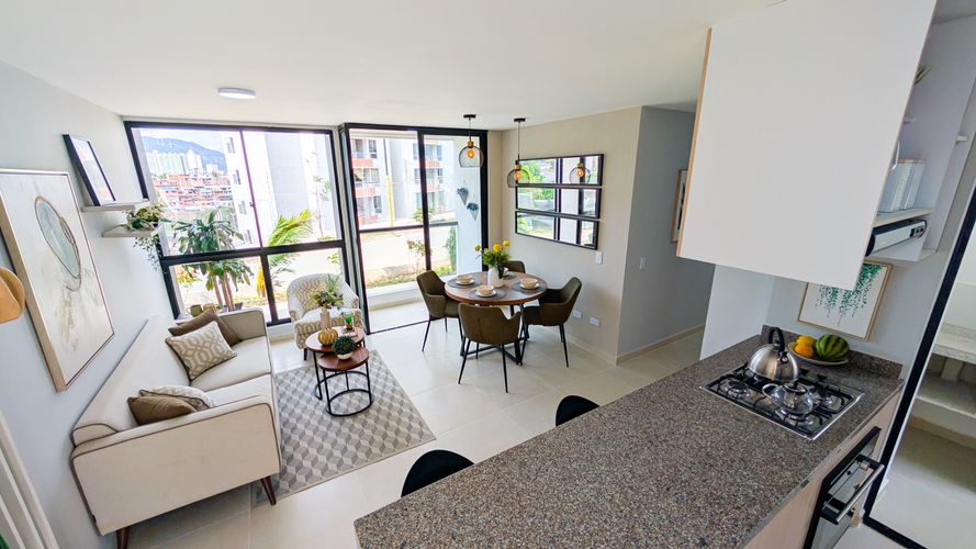 Apartamento de 3 alcobas en venta en Sagrado Corazon, Girón, 68 m² · foto 5 de 20