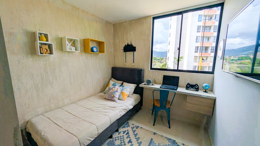 Apartamento de 3 alcobas en venta en Sagrado Corazon, Girón, 68 m² · foto 12 de 20
