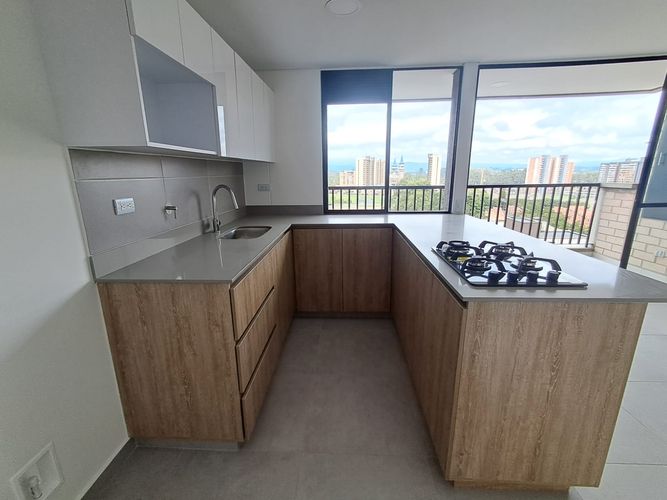 Apartamento de 2 alcobas en arriendo en Rionegro, 66 m² · foto 3 de 16
