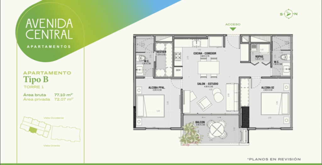 Apartamento en venta en El Poblado, Medellín [No disponible] 5