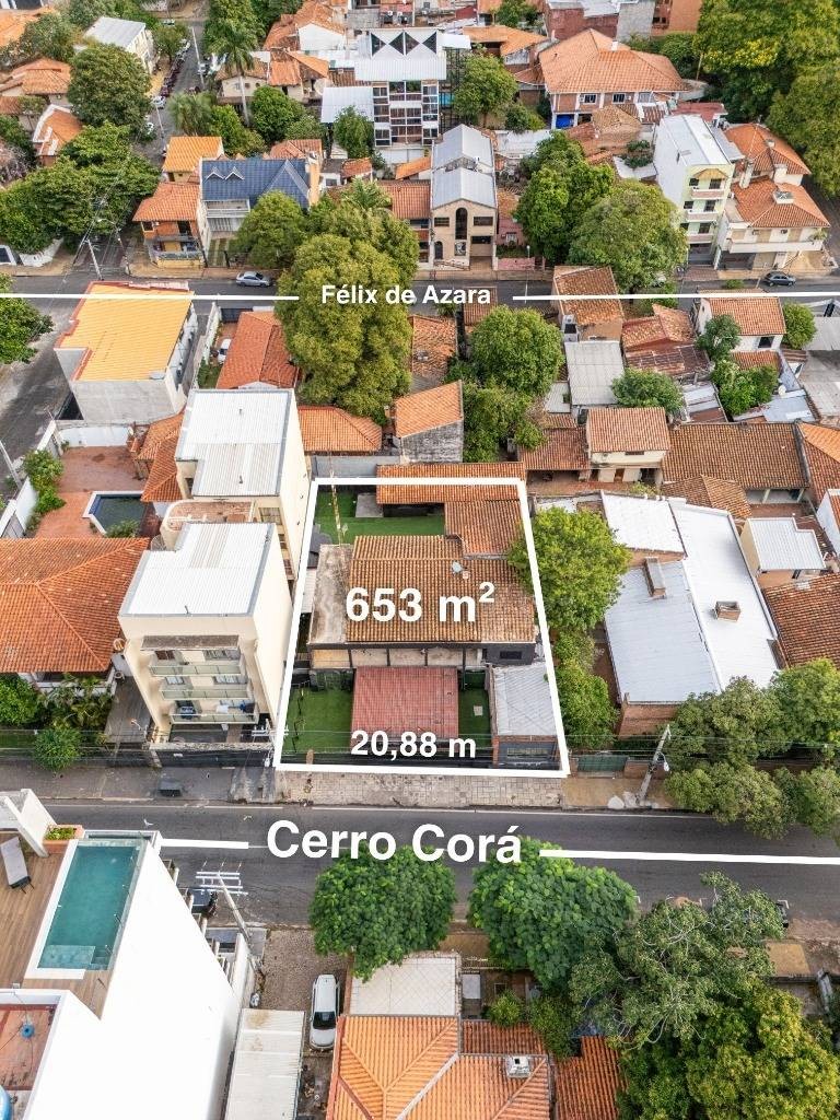 Vendo terreno 796 m2 con construcción Asunción Ciudad Nueva — foto 2