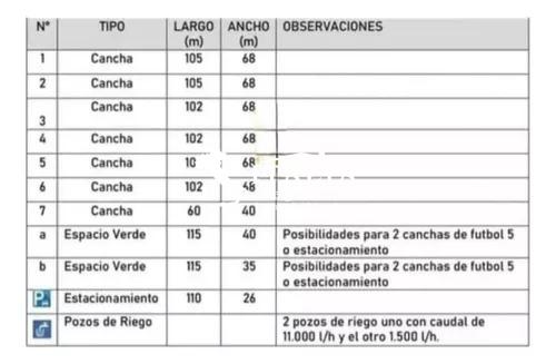 ALQUILER COMPLEJO DEPORTIVO CON 7 CANCHAS REGLAMENTARIAS · Foto 6