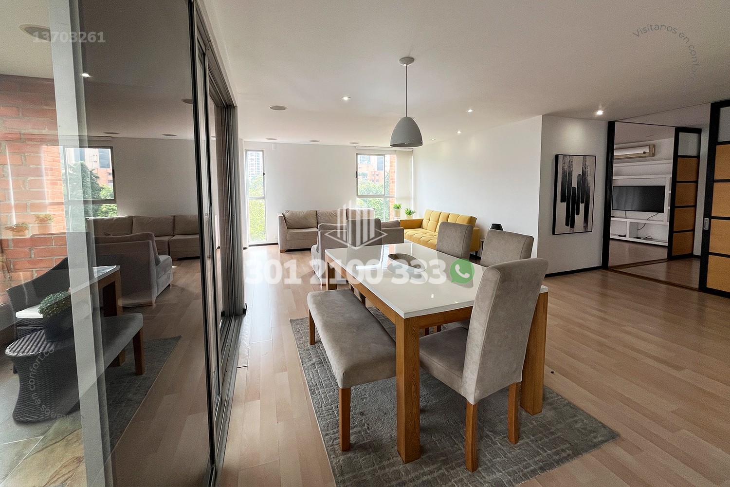 Apartamento en arriendo en El Tesoro, Medellín · foto 7 de 24