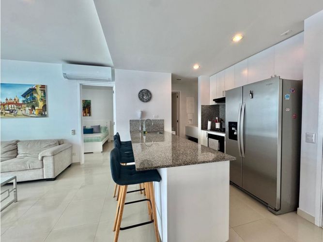 Apartamento de 2 alcobas en venta en La Boquilla, Cartagena, 112 m² · foto 5 de 17
