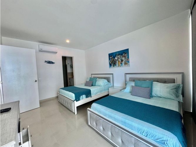 Apartamento de 2 alcobas en venta en La Boquilla, Cartagena, 112 m² · foto 9 de 17