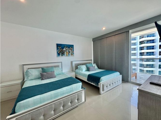 Apartamento de 2 alcobas en venta en La Boquilla, Cartagena, 112 m² · foto 11 de 17
