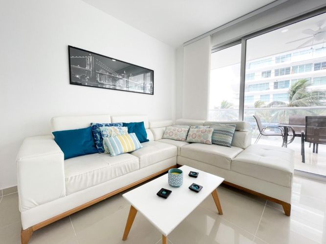 Apartamento de 2 alcobas en venta en La Boquilla, Cartagena, 112 m² · foto 2 de 19