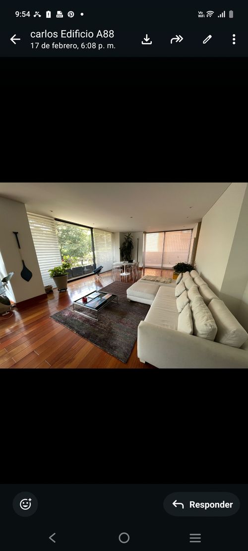Apartamento de 3 alcobas en venta en El Virrey, Bogotá, 277 m² · foto 3 de 15